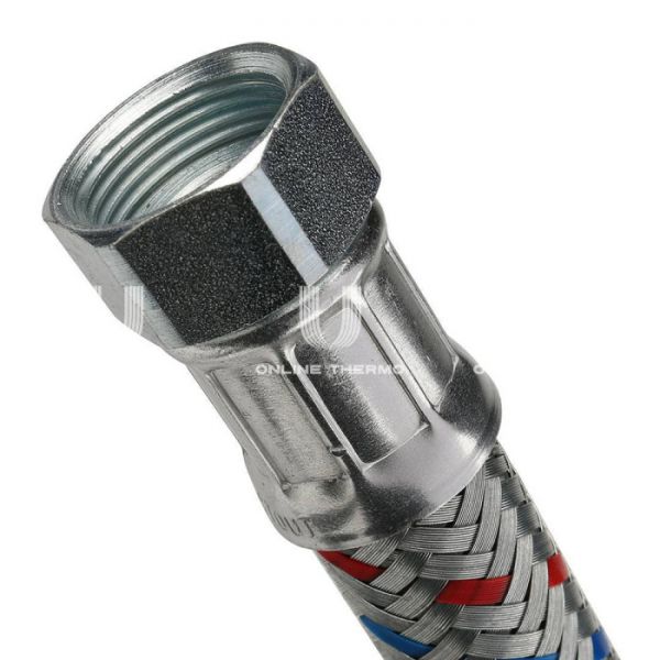 STOUT SHF-0303-182020 Гибкая подводка для воды  ВР 3/4 х ВР 3/4,  длина 300 мм