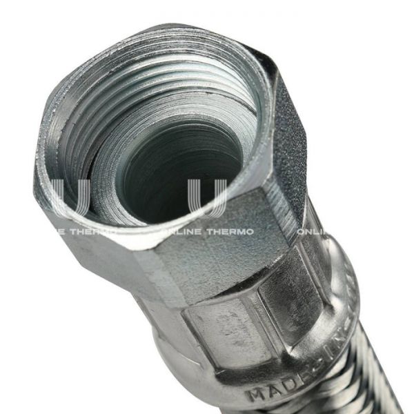 STOUT SHF-0308-182020 Гибкая подводка для воды  ВР 3/4 х ВР 3/4,  длина 800 мм