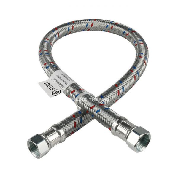 Гибкая подводка для воды Stout SHF-0320-182020 3/4" ВР, длина 2000 мм