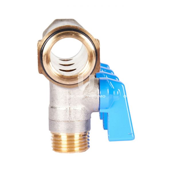 Коллектор Stout с шаровыми кранами SMB 6211 3/4", 4 отвода 1/2" (синие ручки)