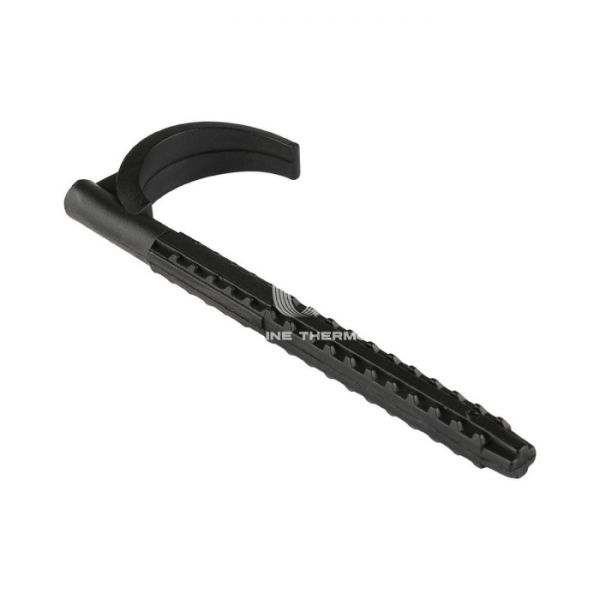 Крюк с дюбелем Stout SMF-0003-008032 для одной трубы 32 мм, длина 80 мм