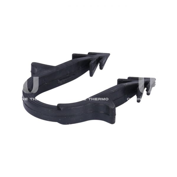 SMF-0004-001620 STOUT Скоба якорная с двойным креплением для труб д.16-20мм, цвет черный