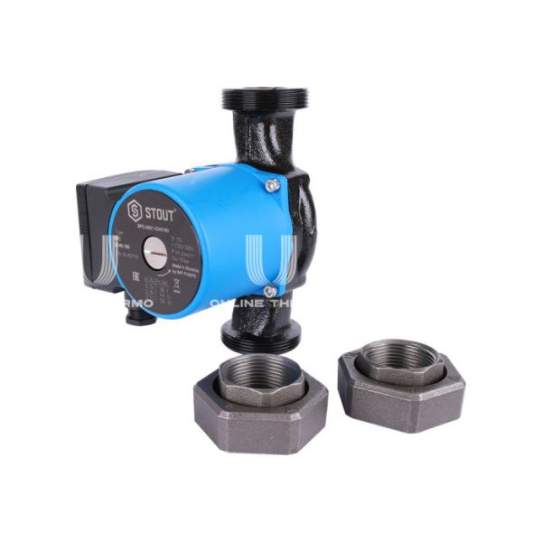 Насос циркуляционный Stout SPC-0001-3240180 32-40,с гайками, база 180 мм
