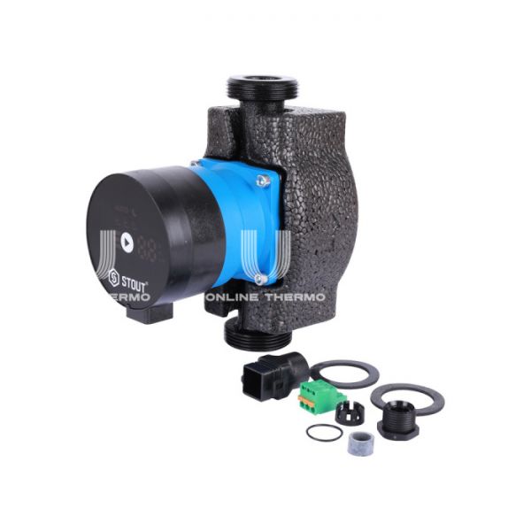 Насос циркуляционный Stout mini pro SPC-0003-2540180 25-40, с теплоизоляцией, база 180 мм