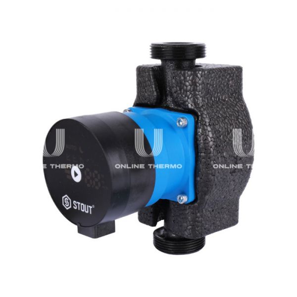 Насос циркуляционный Stout mini pro SPC-0003-2560180 25-60, с теплоизоляцией, база 180 мм