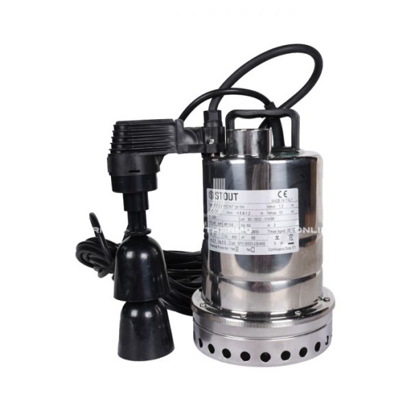 Насос дренажный Stout с вертикальным поплавком