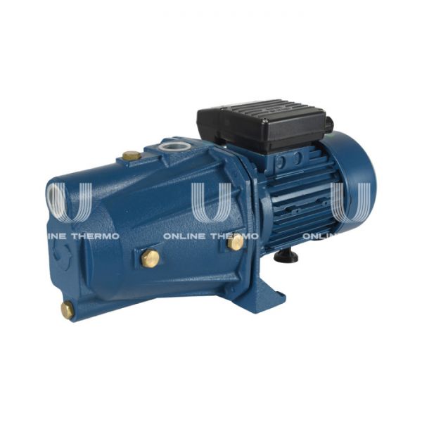 Насос поверхностный Stout, корпус-чугун,раб.колесо-латунь, Q-50л/мин, H-47,5м