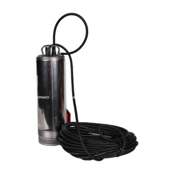 Насос колодезный Stout с поплавком, плавающие рабочие колеса, корпус AISI304