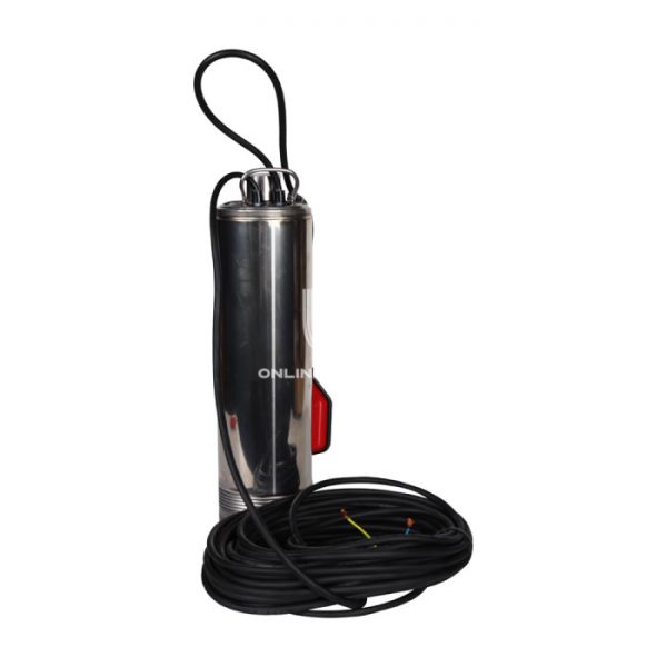 Насос колодезный Stout с поплавком, плавающие рабочие колеса, корпус AISI304