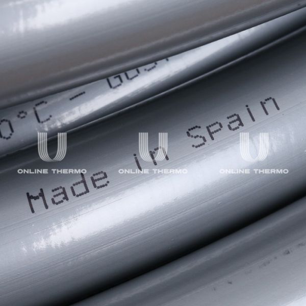 Труба Stout PE-Xa/EVOH SPX-0001-002535, 25x3.5, бухта 50 м, серая (серебристая), многослойная