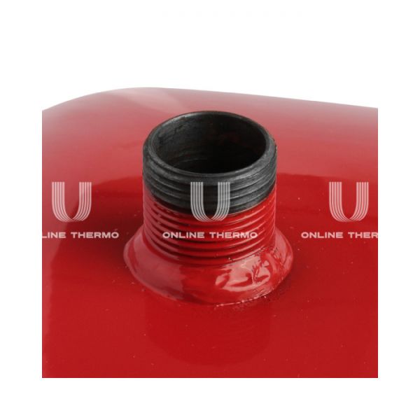 Расширительный бак для отопления Stout STH-0005-000080, 80 л, красный вертикальный, на ножках