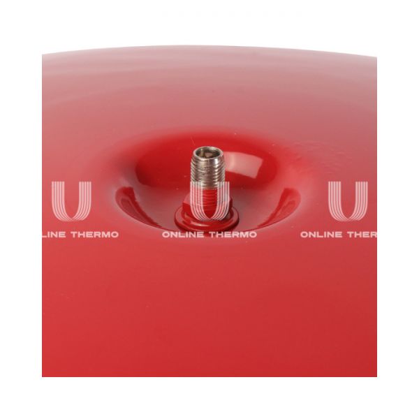 Расширительный бак для отопления Stout STH-0005-000080, 80 л, красный вертикальный, на ножках