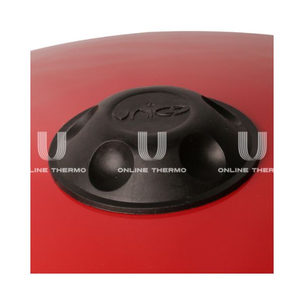 Расширительный бак для отопления Stout STH-0005-000080, 80 л, красный вертикальный, на ножках