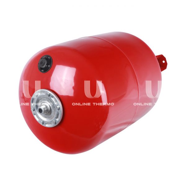 Расширительный бак для отопления Stout STH-0005-000100, 100 л, красный вертикальный, на ножках