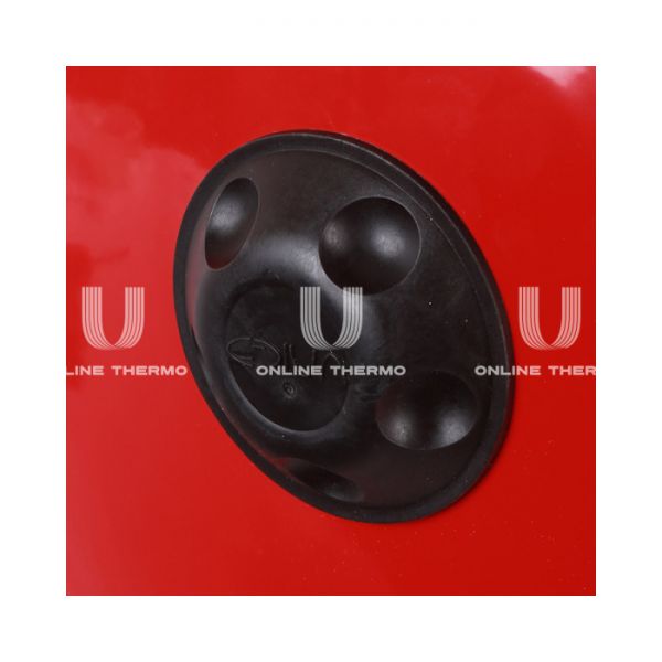 Расширительный бак для отопления Stout STH-0005-000100, 100 л, красный вертикальный, на ножках