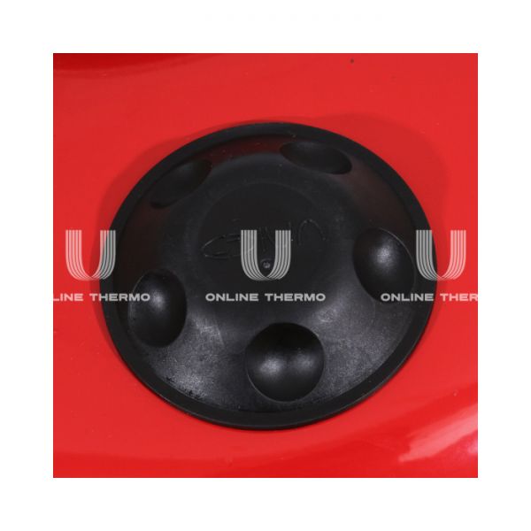 Расширительный бак для отопления Stout STH-0006-000050, 50 л, красный вертикальный, на ножках