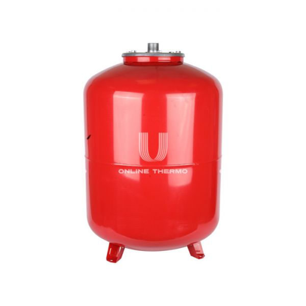 Расширительный бак для отопления Stout STH-0006-000200, 200 л, красный вертикальный, на ножках