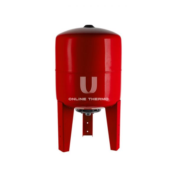 Расширительный бак для отопления Stout STH-0006-000700, 700 л, красный вертикальный, на ножках