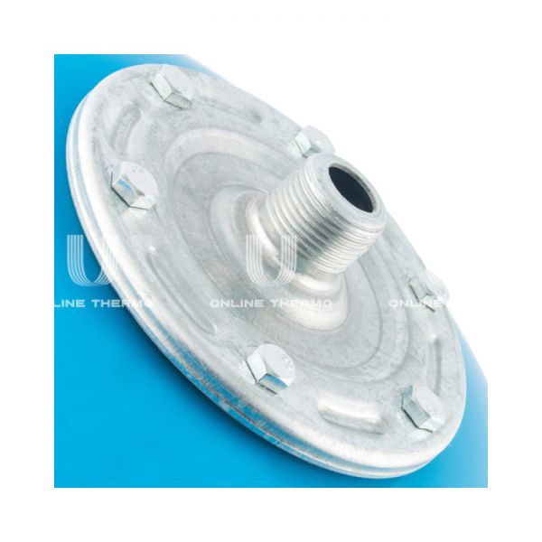 Гидроаккумулятор (расширительный бак) для водоснабжения Stout STW-0001-000024, 24 л, синий вертикальный, на ножках