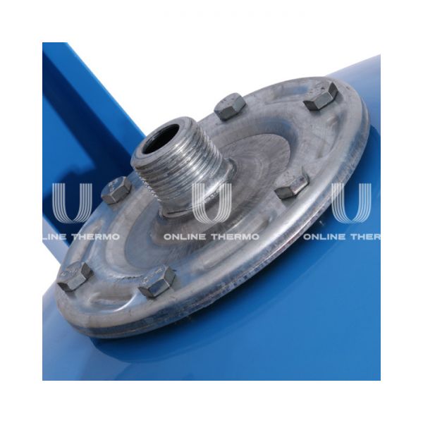 Гидроаккумулятор (расширительный бак) для водоснабжения Stout STW-0002-000080, 80 л, синий вертикальный, на ножках