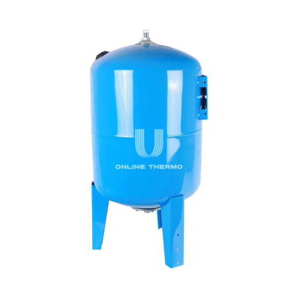 Гидроаккумулятор (расширительный бак) для водоснабжения Stout STW-0002-001000, 1000 л, синий вертикальный, на ножках