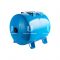 Гидроаккумулятор (расширительный бак) для водоснабжения Stout STW-0003-000080, 80 л, синий горизонтальный, на ножках