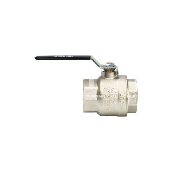 Кран шаровой Stout полнопроходной, ВР, ручка рычаг 2"