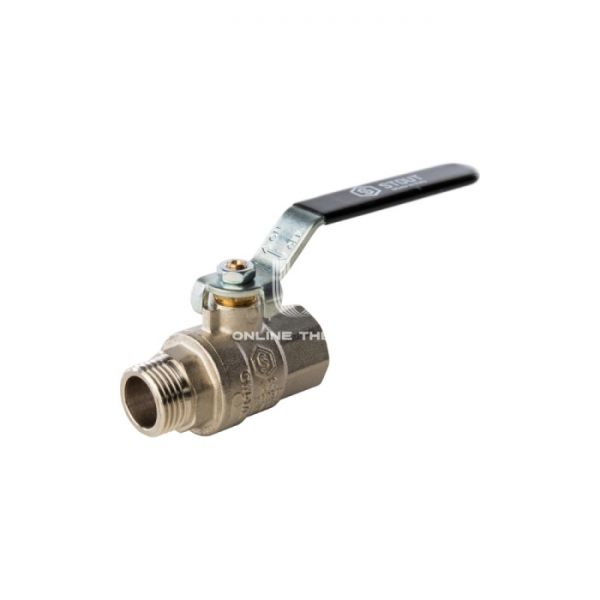 Кран шаровой Stout полнопроходной, ВР-НР, ручка рычаг 1/2"