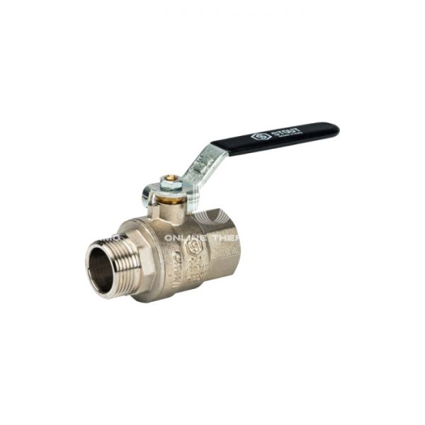 Кран шаровой Stout полнопроходной, ВР-НР, ручка рычаг 3/4"