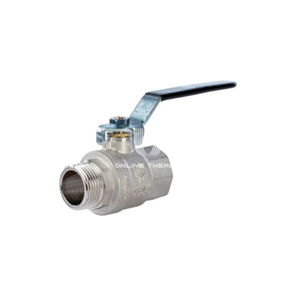 Кран шаровой Stout полнопроходной, ВР-НР, ручка рычаг 1"