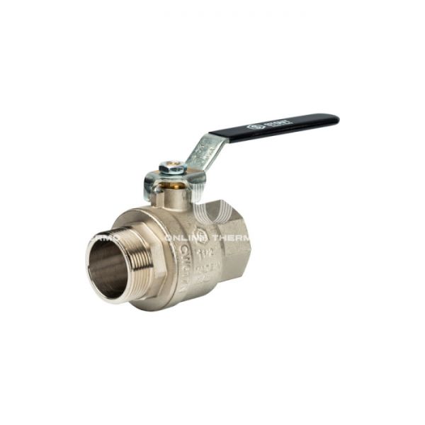 Кран шаровой Stout полнопроходной, ВР-НР, ручка рычаг 1" 1/2