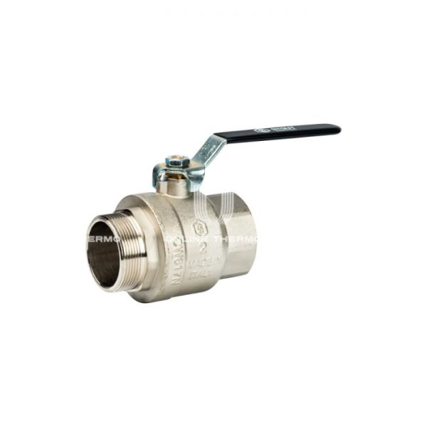 Кран шаровой Stout полнопроходной, ВР-НР, ручка рычаг 2"