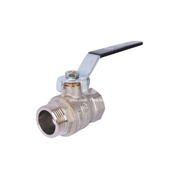 Кран шаровой Stout стандартнопроходной, ВР-НР, ручка рычаг 1/2"