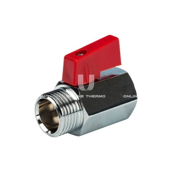 Кран шаровой Stout мини ВР-НР 1/2"