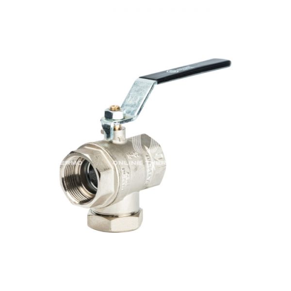 Кран шаровой Stout с фильтром 1" 1/4