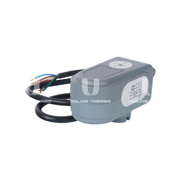 Сервопривод Stout SVM-0071-230005 для 2-ходовых шаровых зональных клапанов, 230 В, 90°, 40 сек, 1 м, 5 полюсов