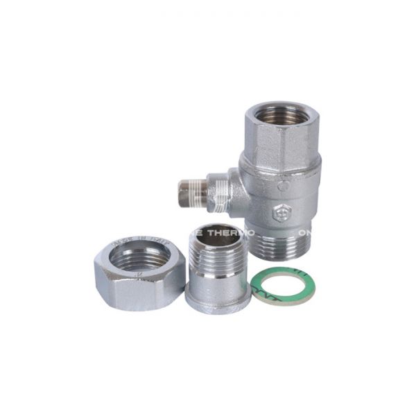 Двухходовой зонный (зональный) клапан Stout SVM-0072-200020 1/2" НР-ВР, со сгоном, шаровый