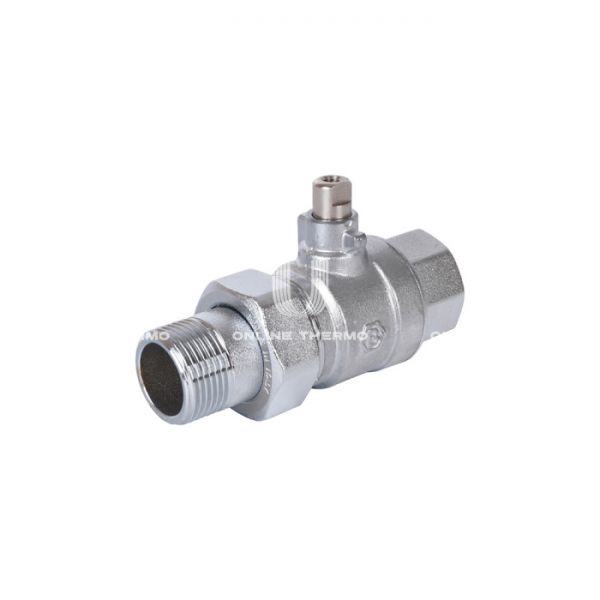 Двухходовой зонный (зональный) клапан Stout SVM-0072-200025 3/4" НР-ВР, со сгоном, шаровый