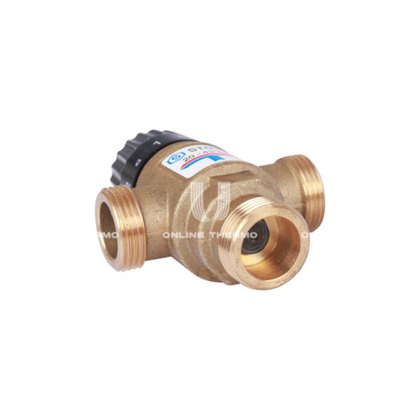 Термостатический смесительный клапан Stout SVM-0120-164325 DN25 НР 1", Kvs 1.6, PN10, 20-43°С