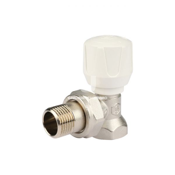 Клапан Stout ручной терморегулирующий, угловой 1/2"