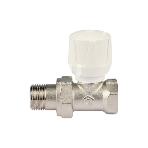 Клапан Stout ручной терморегулирующий, прямой 3/4"