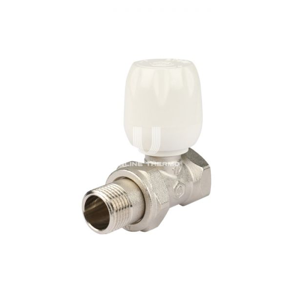 SVRs 1172 000015 STOUT Клапан ручной терморегулирующий с неподъемным шпинделем, прямой 1/2"