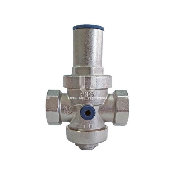 Редуктор давления Stout PN25 3/4" с выходом под манометр