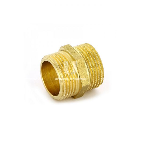 Ниппель равносторонний Tiemme 1500008, НР 3/4", серия 1552