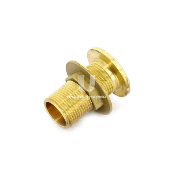 Выпуск резервуарный прямой с фланцем без заглушки Tiemme 1500231, НР 1 1/4", серия 1519