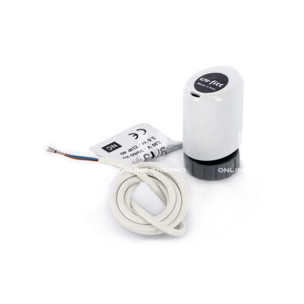 Термоэлектрический привод Uni-fitt 465E0000 230 В, 2-х позиционный, нормально-открытый