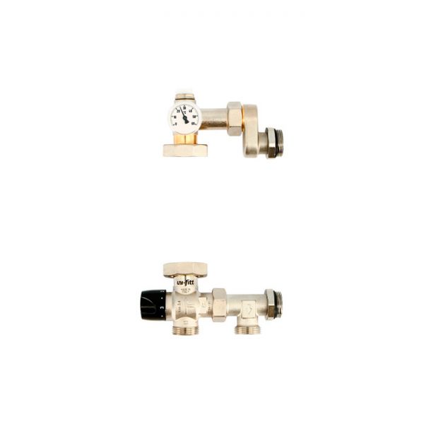 Насосно-смесительный узел Uni-Fitt Solomix X 473M0800, с наружной резьбой 1" без насоса