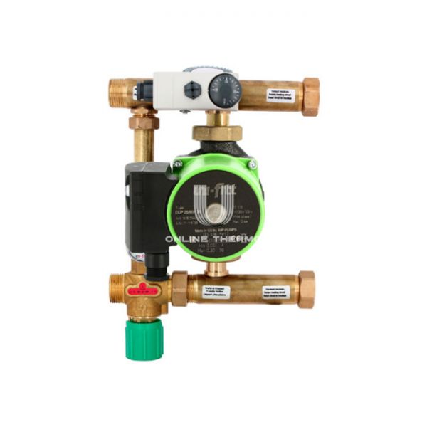 Насосно-смесительный узел Uni-Fitt Multimix 475E1500, 1", с насосом Uni-Fitt ECP 25/60 130