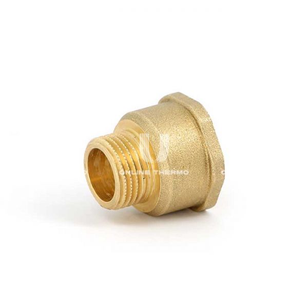 Переходник с внутренней и наружной резьбой Uni-Fitt 603G2300, ВР-НР 3/4"х1/2"