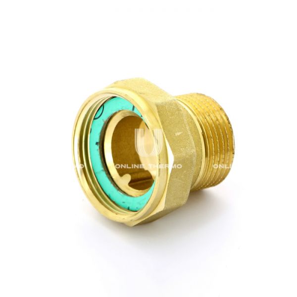 Соединение с накидной гайкой Uni-Fitt 624G4500, ВР 1х1 1/4", с плоским уплотнением, редукционное